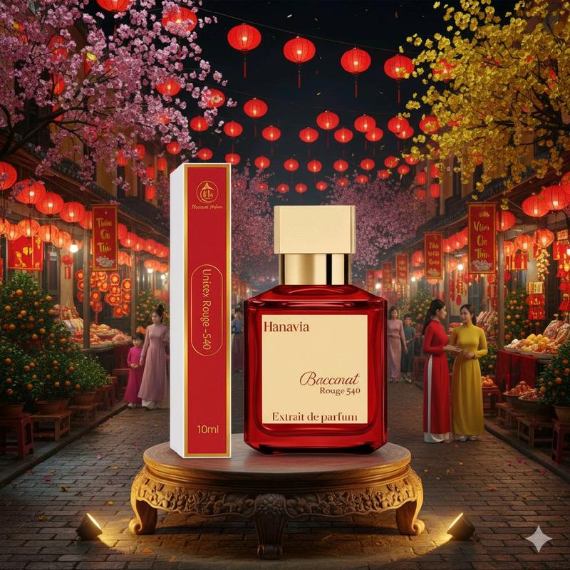 Nước hoa Nam - Nữ Unisex Rouge mfk540 chai chiết 10ml – Sang chảnh lôi cuốn tinh tế