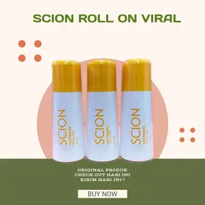 READY SCION ROLL ON Deodorant ATASI BAU BADAN