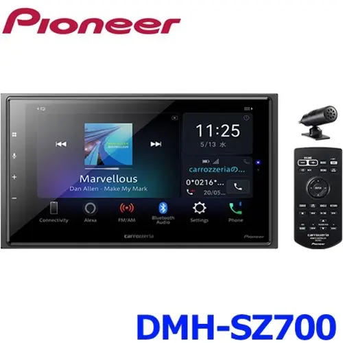 美品！DMH-SZ700 Amazon.co.jp: Pioneer ディスプレイオーディオ DMH-SZ700 6.8