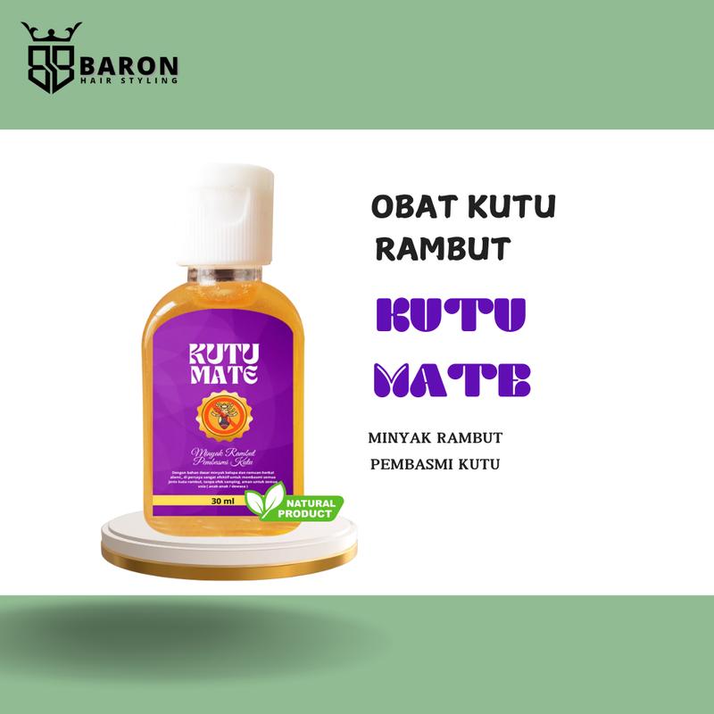 BR MINYAK PEMBASMI KUTU RAMBUT AMPUH CAP KUTUMATE 1