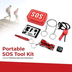Portable Tool Kit Earthquake Emergency Outdoor Survival - JT21