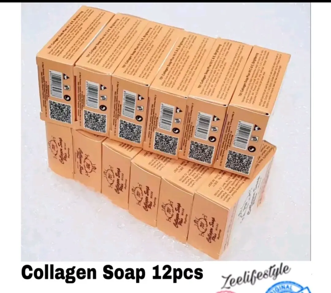 ORIGINAL 100% COLLAGEN 701 SOAP Original 12 pcs Body Wash