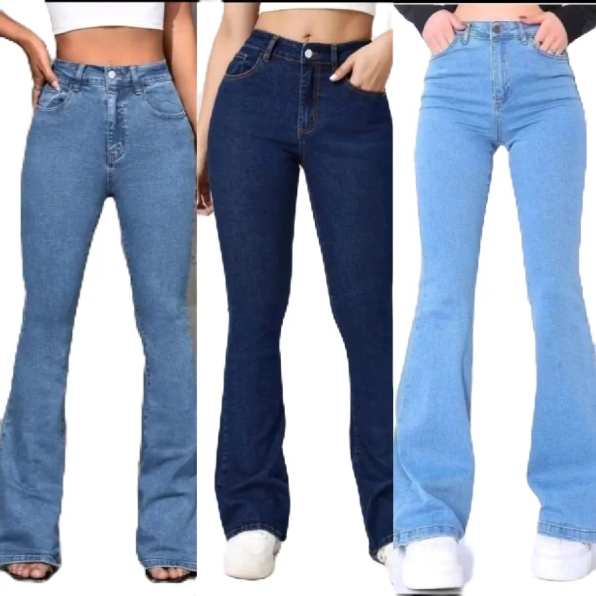 WOMAN BOOTCUT STRETCHABLE SIZE (26-36) Jeans