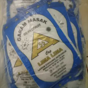 [20 pcs] Garam Masak Beryodium Bumbu Dapur 100 GR - Paket Hemat 20 Packets Garam Masak Beryodium