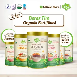 Nayz Kaleng Beras Tim Organik Fortifikasi MPASI 12+ Bulan - 275gr