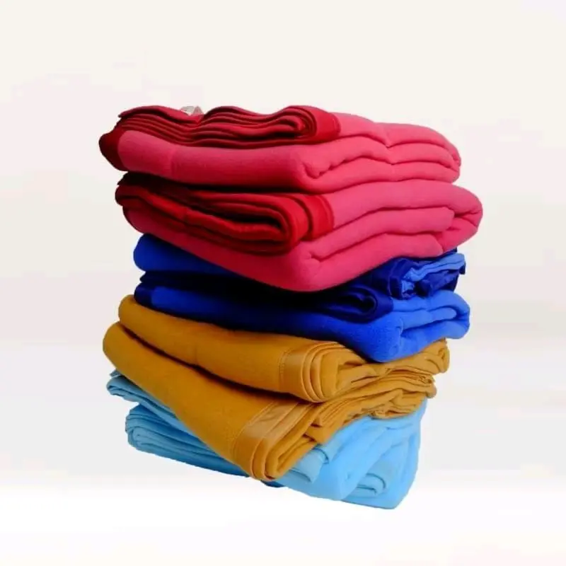 Selimut polos hotel 200cmx150cm free tas