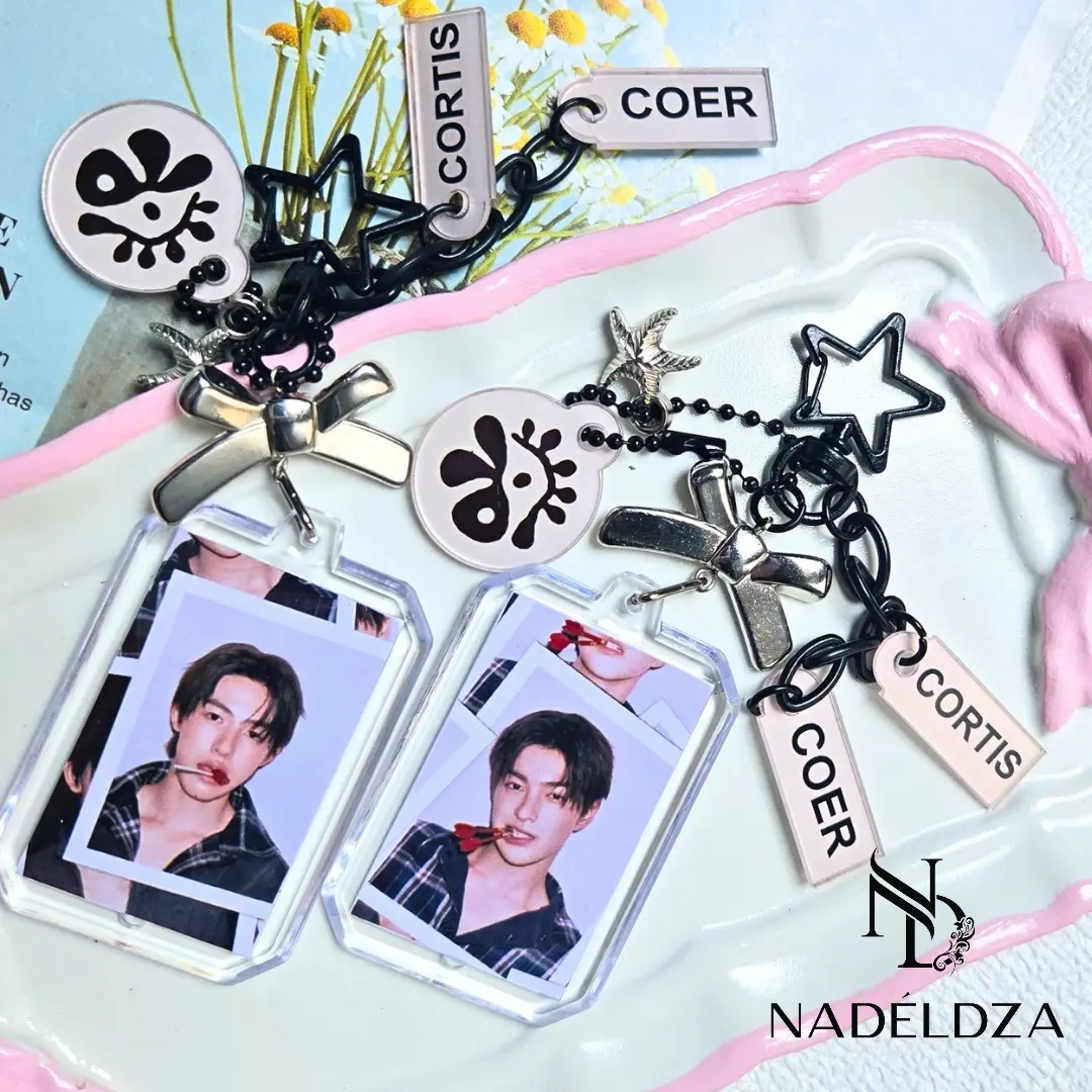 Nadeldza Bag Charm Kpop CORTIS x COER Vintage Edition Aesthetic Pita/ Gantungan Tas KPOP CORTIS Lucu