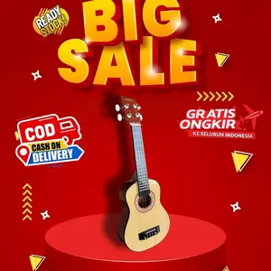Ukulele senar 4 warna crem
