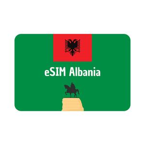 Tarjeta eSIM Plan de Datos para Albania Velocidad Completa 180 Días de Preactivación Compatible con Vodafone 4G Social Buzz