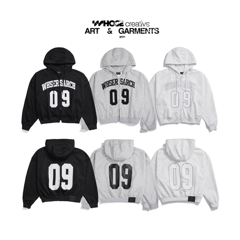 DEAL RELEASE ARCH HOODIE ZIP - Áo khoác thêu 3D nổi 2 da Whose Studio