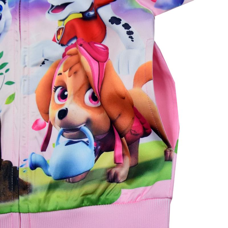 Product Introduction of Girls Cartoon Dogs Jacket Girls Spring And Autumn Coats 4