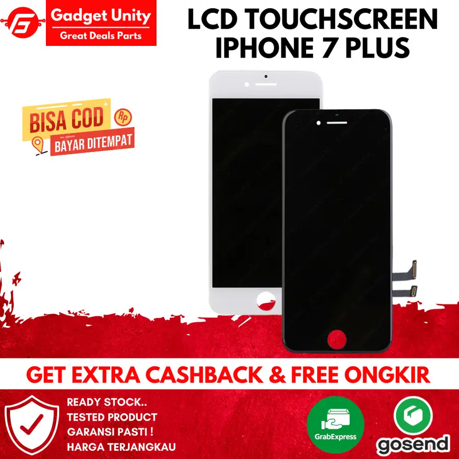 LCD TOUCHSCREEN IP 7 | 7+ Plus OLED GX I INCELL | TRUTONE ON | ORIGINAL