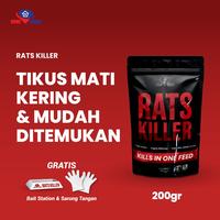 Gambar RATS KILLER 200gr Racun Tikus Mati Kering, Tidak Meninggalkan Bau dari Home Guard Indonesia_NEW Kota Surakarta 1 Tokopedia