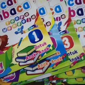 Buku 1 Paket LANCAR MEMBACA Jilid 1-6 ~ Edukasi