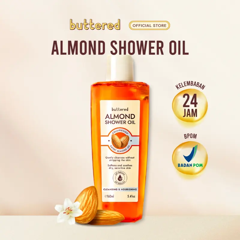 BUTTERED ALMOND SHOWER OIL 160 ML 3