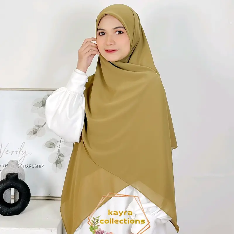 segiempat ceruti baby doll 145x145 segi empat syari nyaman muslim square  jilbab  ceruty  kerudung 3