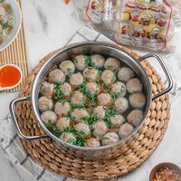 Gambar Bakso Warisan Ibu Bakso Sapi Halus Super isi 20 pcs - Pakai Styrofoam dari Bakso Warisan Ibu JKT Kota Administrasi Jakarta Barat 4 Tokopedia