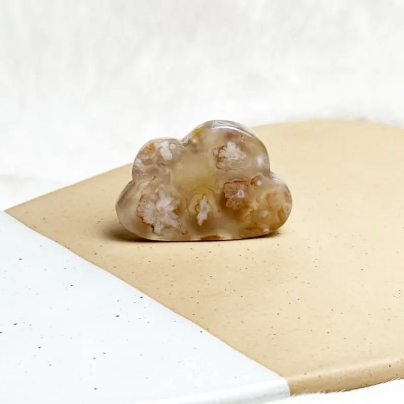 LittleHippyRock Flower Agate Cloud