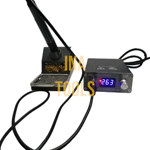 Stasiun Solder OSS Team T12D+ T12DPLUS 75W Suhu Tinggi Berkualitas Tinggi - tidak auto slep