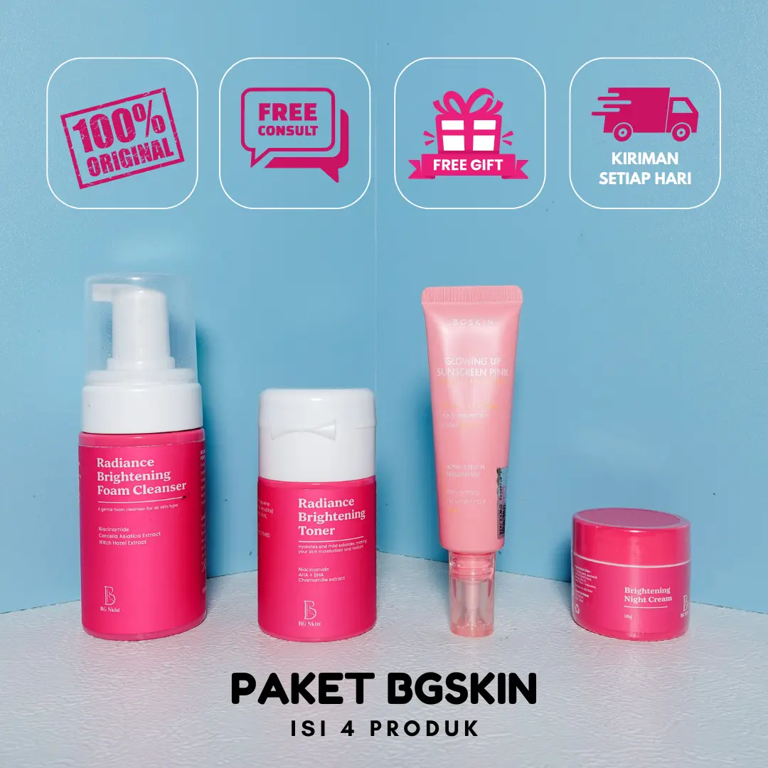 BG SKIN PAKET BASIC SKINCARE 4 PRODUK