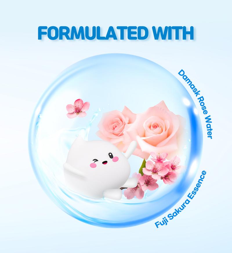 Product Introduction of SENKA Perfect Whip Gentle Rose Facial Foam 100gr - Mengandung Hyaluronic Acid Membersihkan Wajah 2