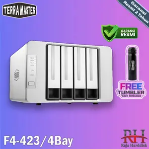 TerraMaster F4-423 - 4-Bay NAS Quad Core 4GB DDR4 RAM for SMB