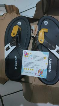 Product Review of Sandal Anak Laki Laki Sendal Japit Anak Cowok Original Meonky SB - 11 Cocok Untuk Bermain Sekolah Pesta anak kecil  Gratis Ongkir Ke seluruh Indonesia Kaki Fashion Sd from Y**a 1