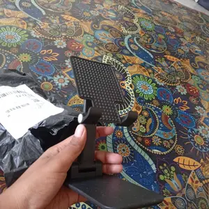 BISA COD S816 Dudukan HP Anti Slip / Penyanggah Gadget Kaca Metal Holder