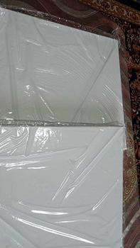 Product Review of Canvas board painting with Frame Kanvas Lukisan Stretched Canvas Board Art Frame Cotton Canvas from r**a 0