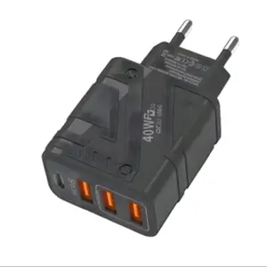 LUXIAN LENTIVEN Adaptor Charger fast charging USB Type C Kepala Charger 40W