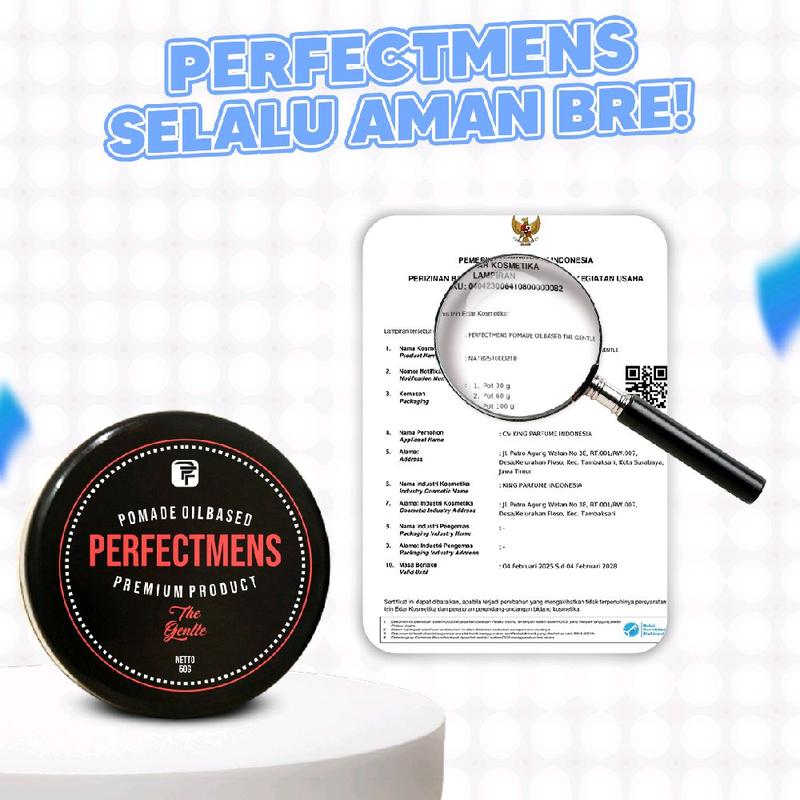 PAKET HEMAT BUNDLING POMADE OILBASED ALL VARIAN 4pcs POMADE OIL BASED POMADE PRIA PERFECTMENS FREE SISIR DAN POUCH EXCLUSIVE 3