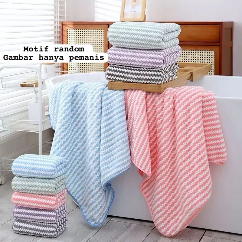 Handuk import towel bahan lembut Bulu