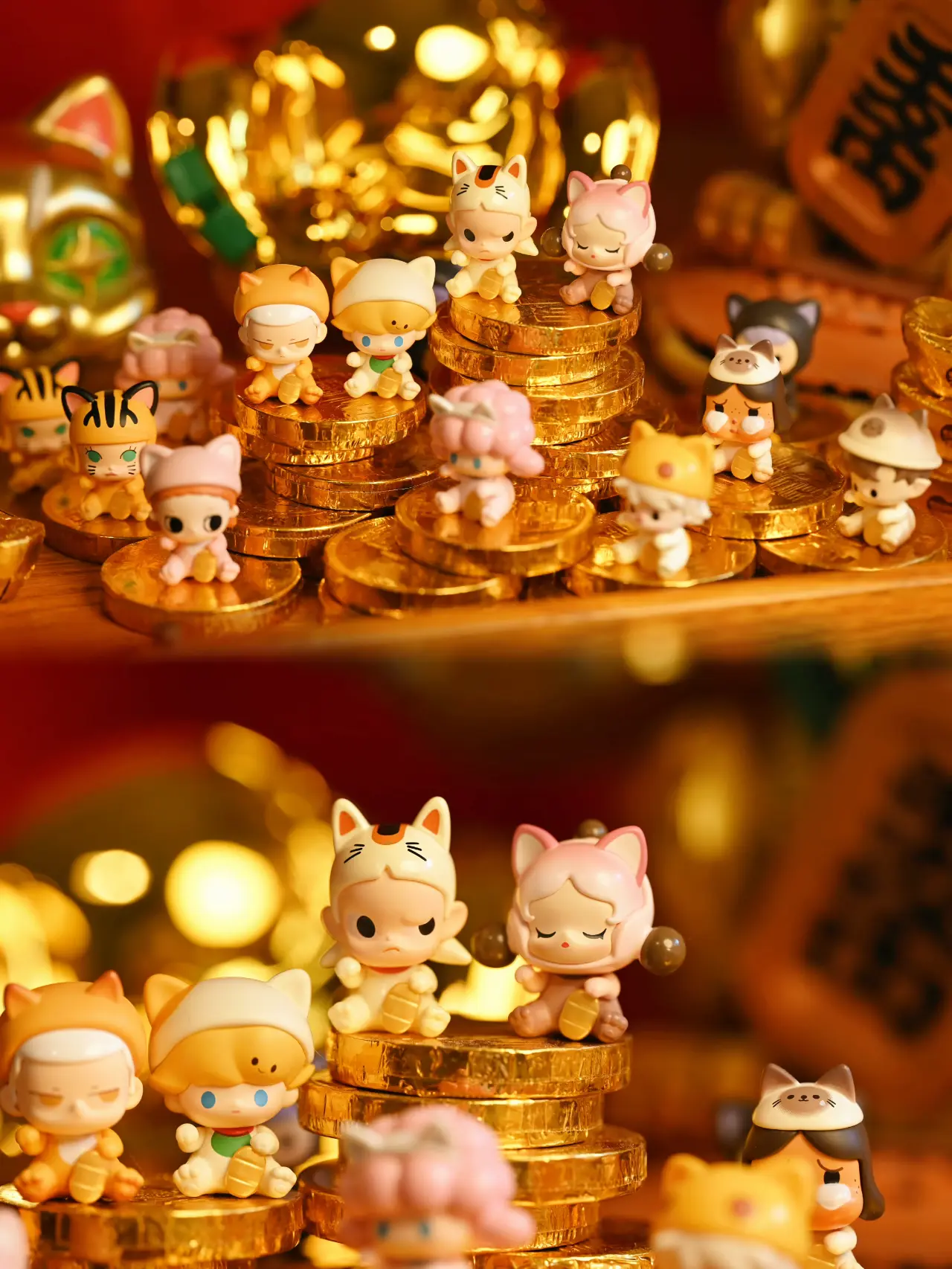 PPMT- pop BEAN Lucky cat series