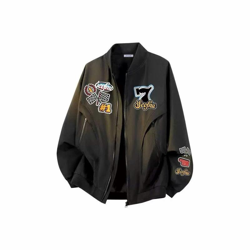  BẢO ĐĂNG Áo Khoác Nam Bomber Chất Liệu Dù 2 Lớp Trượt Nước Chống Gió & Tia UV Màu Đa Dạng Có Túi Xéo Tiện Dụng Phong Cách Thời Trang 