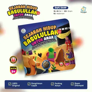 Sirah Nabawiyah for kids Buku Anak Best Seller- Sejarah Hidup Rasulullah untuk Anak