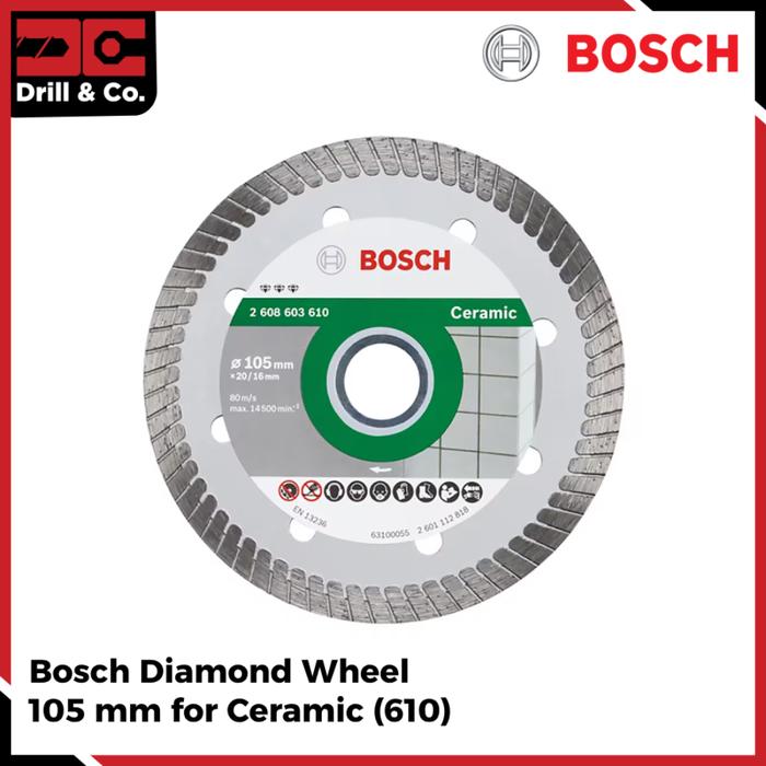 Gambar Bosch Diamond Wheel Ceramic Turbo Best Series (610) dari Drill&Co Kota Administrasi Jakarta Barat Tokopedia