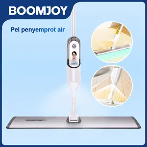 Pel Semprot Air BOOMJOY Model Baru 2025, untuk Rumah Tangga – Bersih dengan Sekali Sapuan dan Semprotan, Kain Pel Dua Fungsi Kering dan Basah, Alat Pembersih Lantai Plat Hebat
