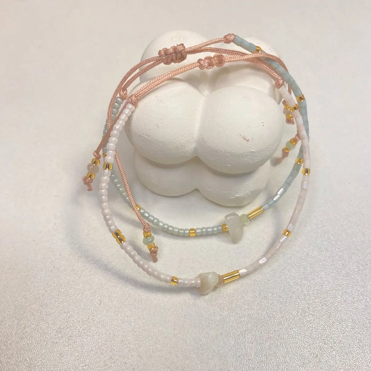 LUDIC. RENE gelang serut manik aesthetic bohemian