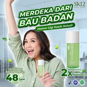 Deodorant Spray Atasi Bau Badan SR12 60ml – Anti, Tahan Lama, Cepat Kering, Varian Reguler & Premium
