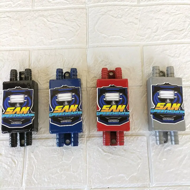 TABUNG HAWA CNC UNIVERSAL MOTOR RACING TABUNG KOTAK BAHAN BESI Motorcycle 4