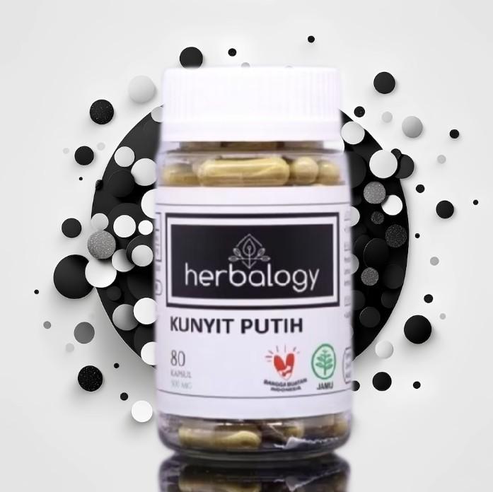 Herbalogi Kapsul Herbal kunyit putih 80 Kapsul @ 500 mg 3