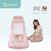 Gambar Omiland Ayunan Bayi + Kelambu Nyamuk dengan Kasur | Baby Hammock Gantung - Biru dari Dialogue Group Store Kota Bandung 2 Tokopedia