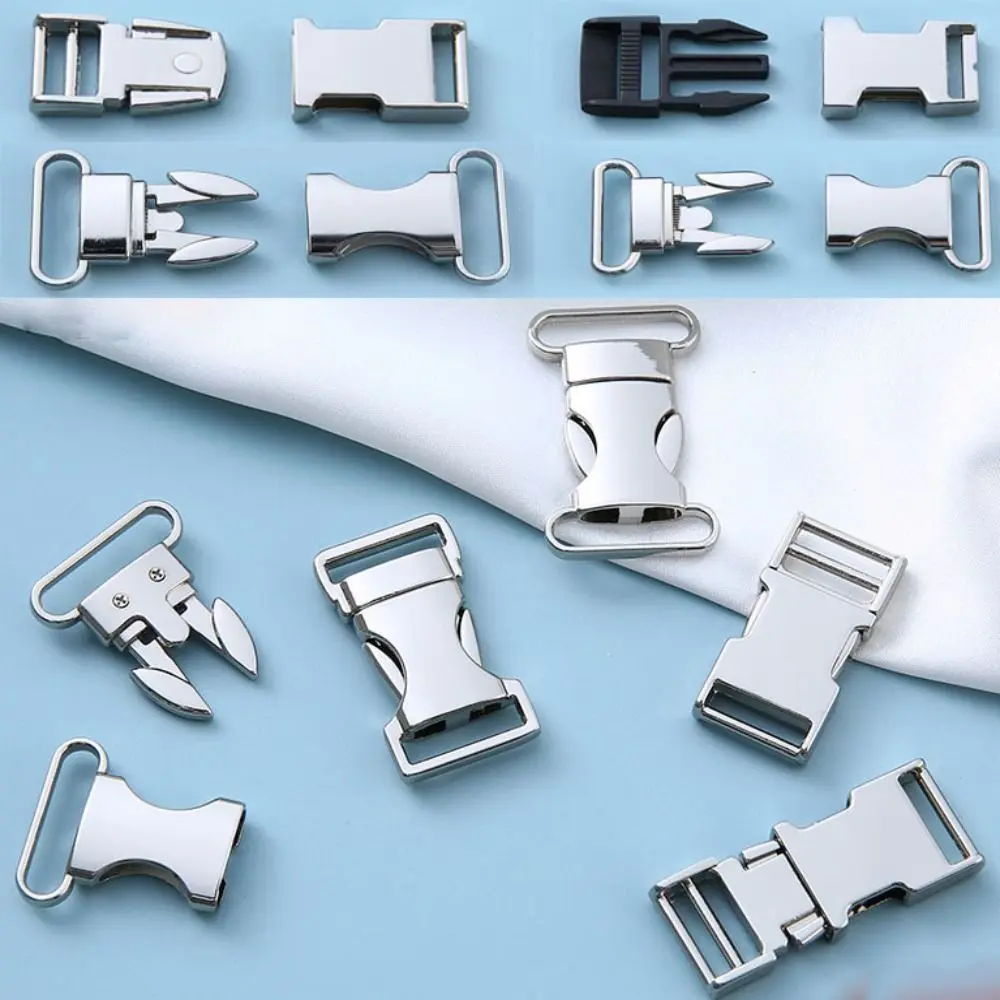 Khóa Phát Hành Hợp Kim Kẽm, Chất Lượng Cao, Phần Cứng, 13mm / 15mm / 19mm / 20mm / 25mm, Khóa Túi, Khóa Phanh Dây Đai Nịt, Phụ Tùng Dụng Cụ Ngoài Trời
