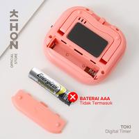 Gambar KIHON TOKI Timer Digital LCD Presisi Milisecond Magnet & Stand On/Off Kaki Penyangga – Pengatur Waktu Dapur Serbaguna - Putih dari KIHON Living Kota Bandung 4 Tokopedia