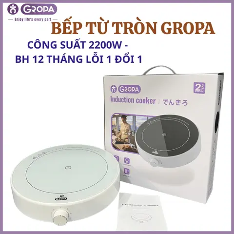 Bếp Từ Tròn Công Suất 2200W Bảo Hành 12 Tháng Lỗi 1 Đổi 1