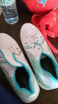 Product Review of PROMO BISA COD - SEPATU JALAN WANITA CEWEK CEWE SNEAKERS KETS KASUAL KEREN KECE TERMURAH Canvas Casual from D**i D**i 0