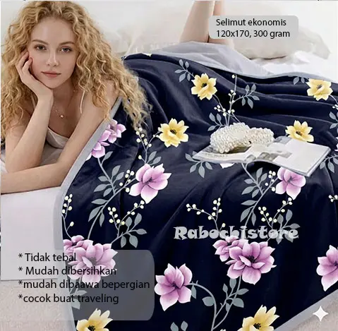 SELIMUT BULU HALUS MOTIF DEWASA UK.120X180cm