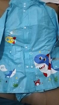 Product Review of A-CROSS JAS HUJAN SETELAN ANAK KUROMI DENGAN RUANG RANSEL DI BELAKANG LUCU DAN IMUT Pvc Biru Pink from m**j 1
