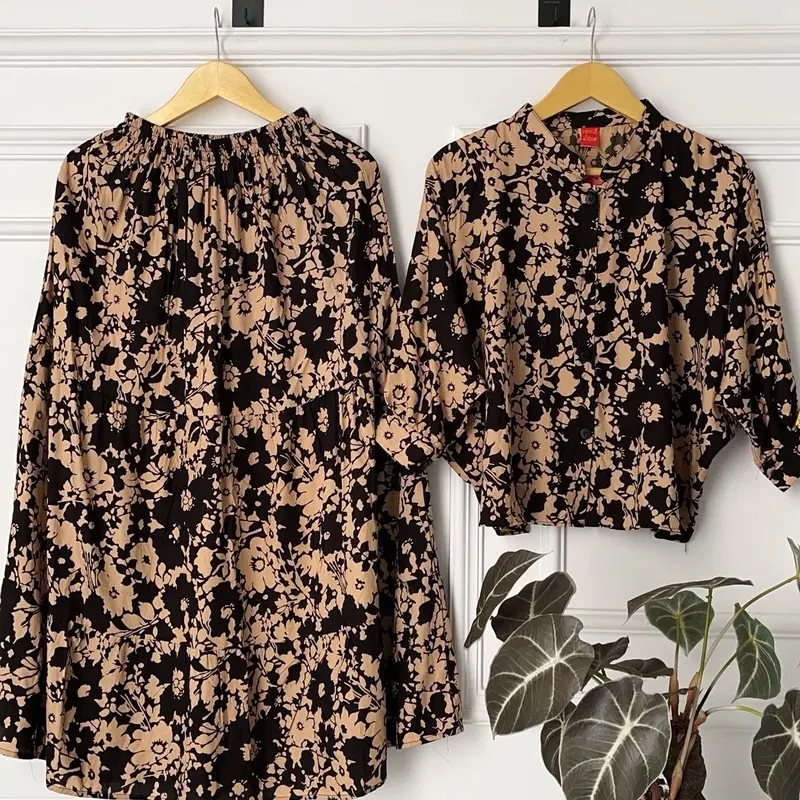 Setelan Rok Kekinian Terbaru Bahan Rayon 1