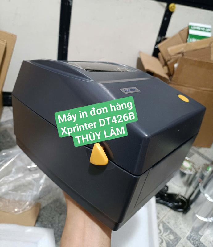 Máy in đơn hàng in đơn sàn TMĐT, in vận đơn giao hàng, in tem mã vạch sản phẩm may innhiet. Máy in nhiệt THÙY LÂM hết giấy thay giấy không cần đổ mực